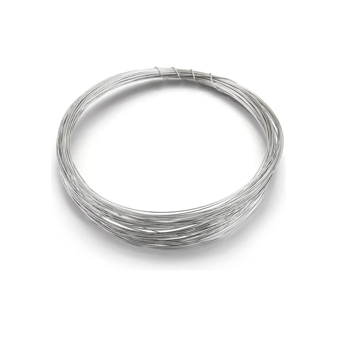 Stainless Steel Jewelry Wire – 20 Gauge, 10m Roll – Durable & Rustproof