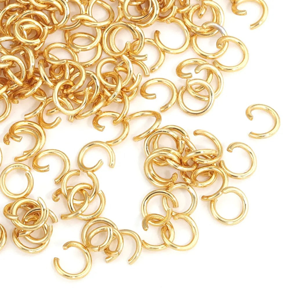 Stainless Steel  Open Jump Rings - 200 pcs