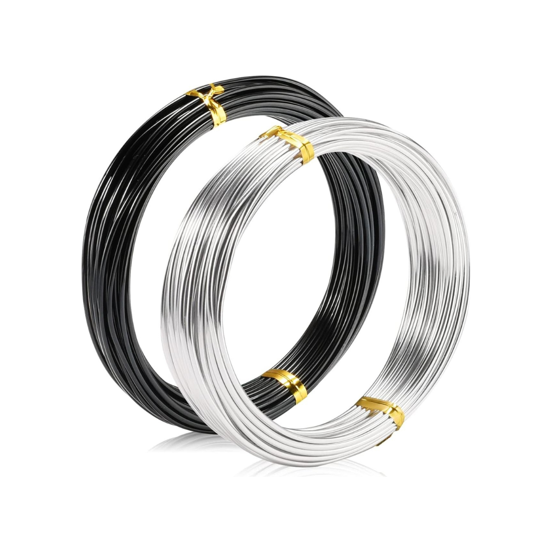 Aluminium Soft Round Wire –  Silver 2.5mm – Tarnish Resistant