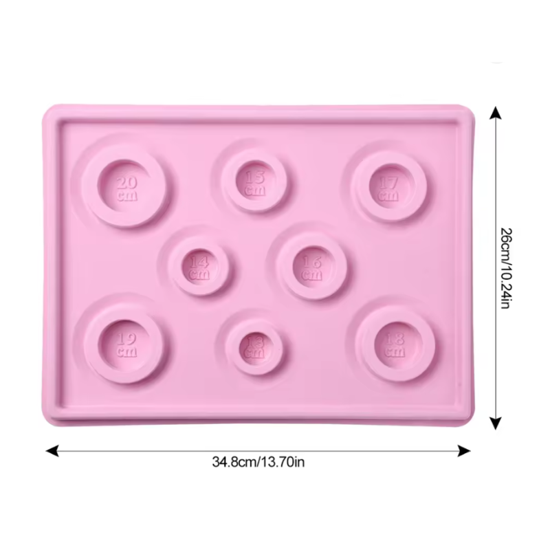 2-Piece Beading Board Set – Necklace & Bracelet Design Trays in Pink & Yellow