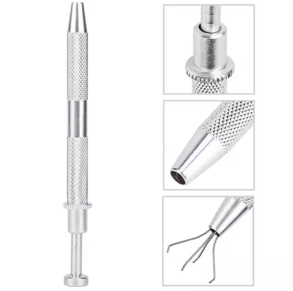 4-Prong Diamond Bead Picker Tool – Precision Pick-Up Tool for Small Gems & Findings