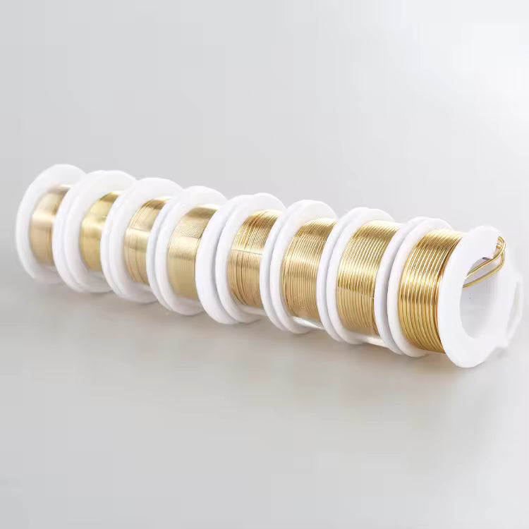 Silver-Plated Copper Wire – 20 Gauge, 10m Roll – Tarnish Resistant