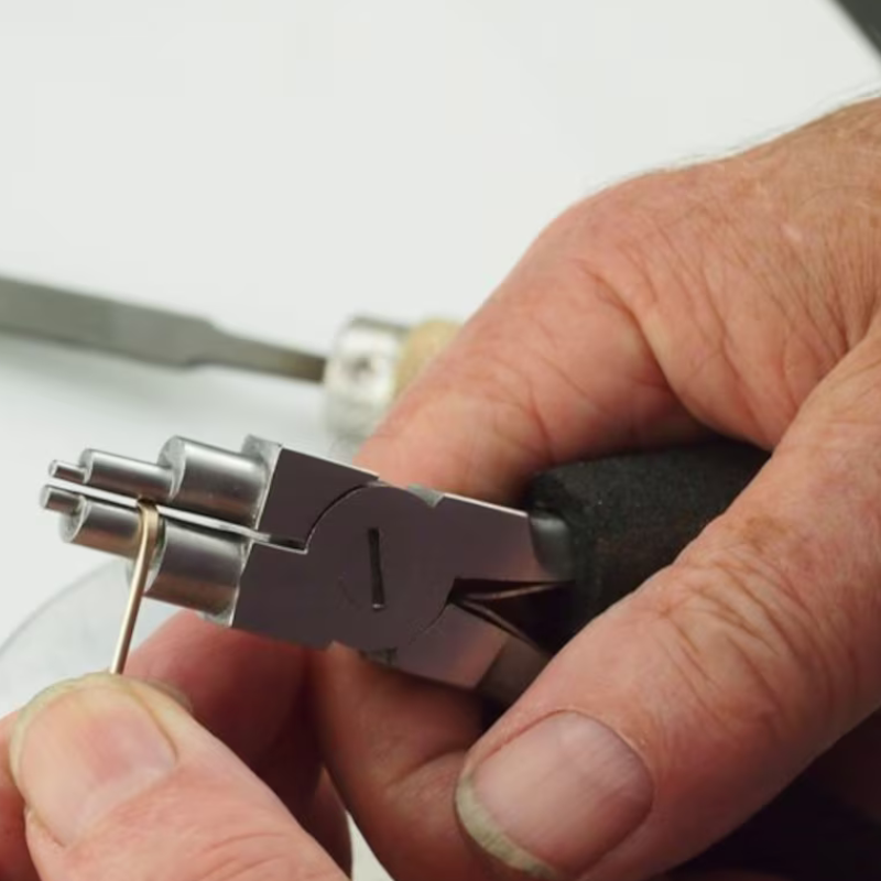 6-Step Looping Pliers – Multi-Size Round Jaw Pliers for Wire Wrapping & Jewelry Making