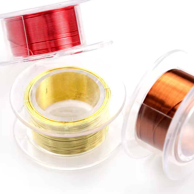 Silver-Plated Copper Wire – 20 Gauge, 10m Roll – Tarnish Resistant - Clear Plastic Reel