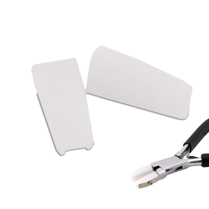 Replacement Nylon Jaws – Flat, Round, or Chain Nose Pliers | Non-Marring Tips