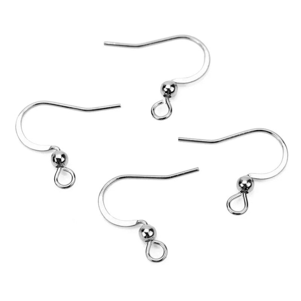 200 Pcs Earring Hooks – Hypoallergenic Stainless Steel Fishhook Ear Wires